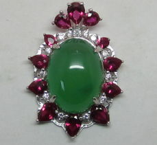 925銀鑲玉髓首飾 玖鉆珠寶引領2015年行業風尚